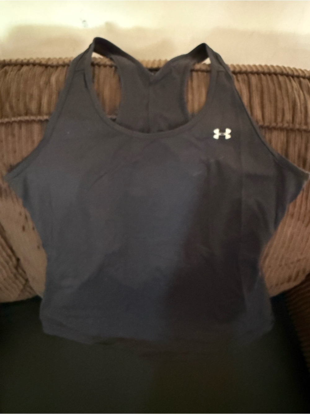Under Armour Black Racerback Performance Tank